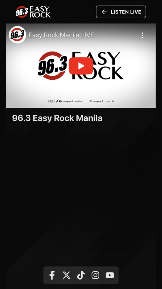 #2. Easy Rock Mobile (iOS) Podle: JME Broadcast Resources, Inc.
