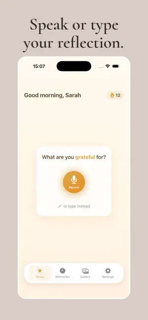 Grace AI Gratitude Journal screenshot 3