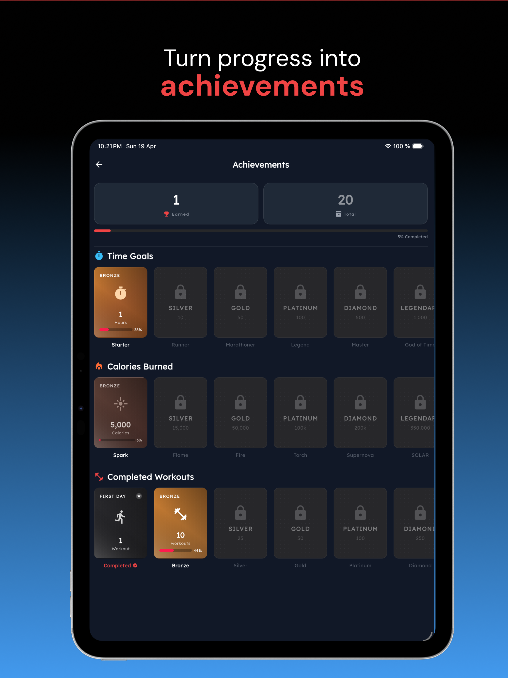 Vyro: Workout Log & Planner