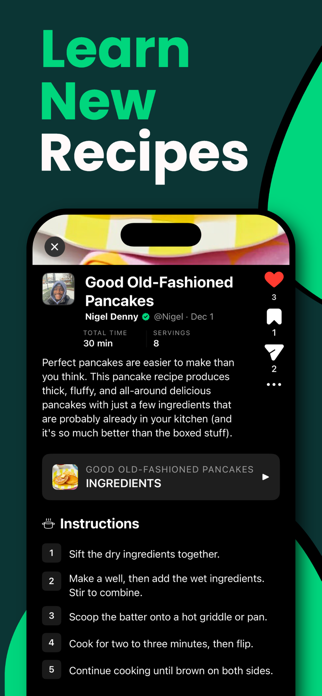 Chomps: Social Cooking Screenshot 1 of 6