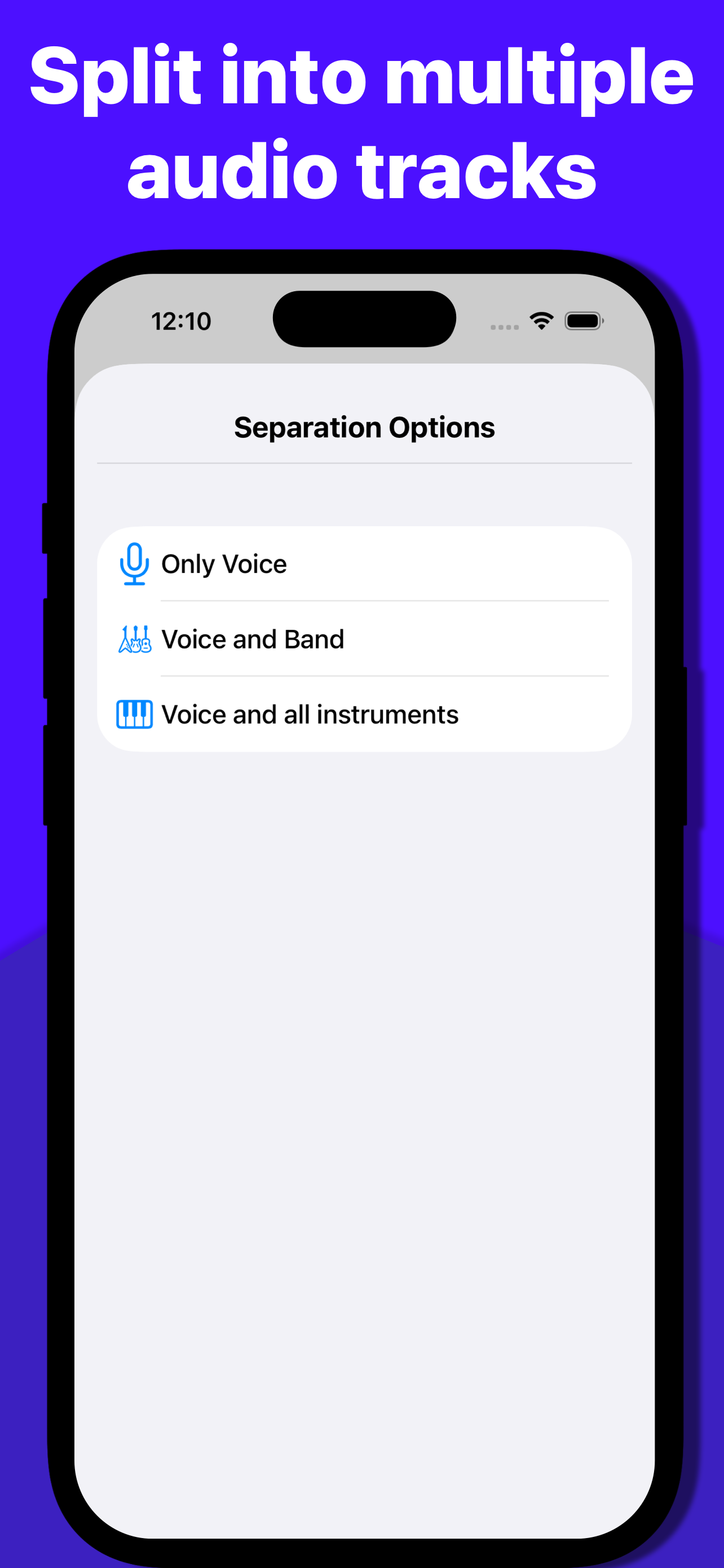 Vocal Remover - AI extractor screenshot 3