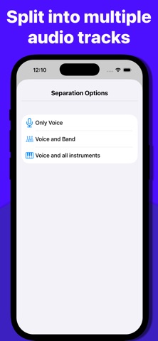 Vocal Remover - AI extractor screenshot