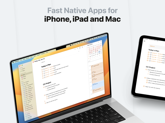 NotePlan - To-Do List & Notes iPad screenshot 9 - Productivity app