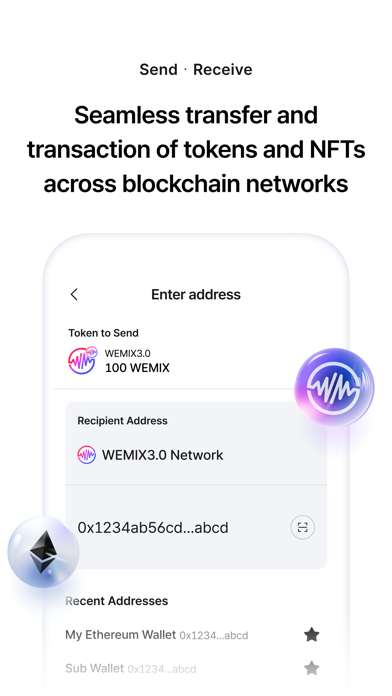 una Wallet Screenshot