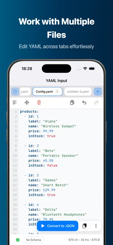 YAML Tools screenshot 5 of 6