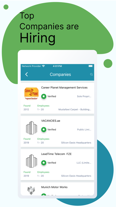 Vacancies Screenshot