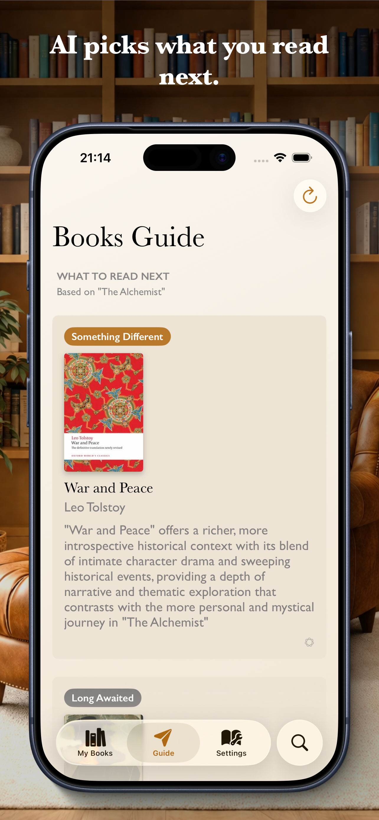 Pinakes - Book Reading Tracker