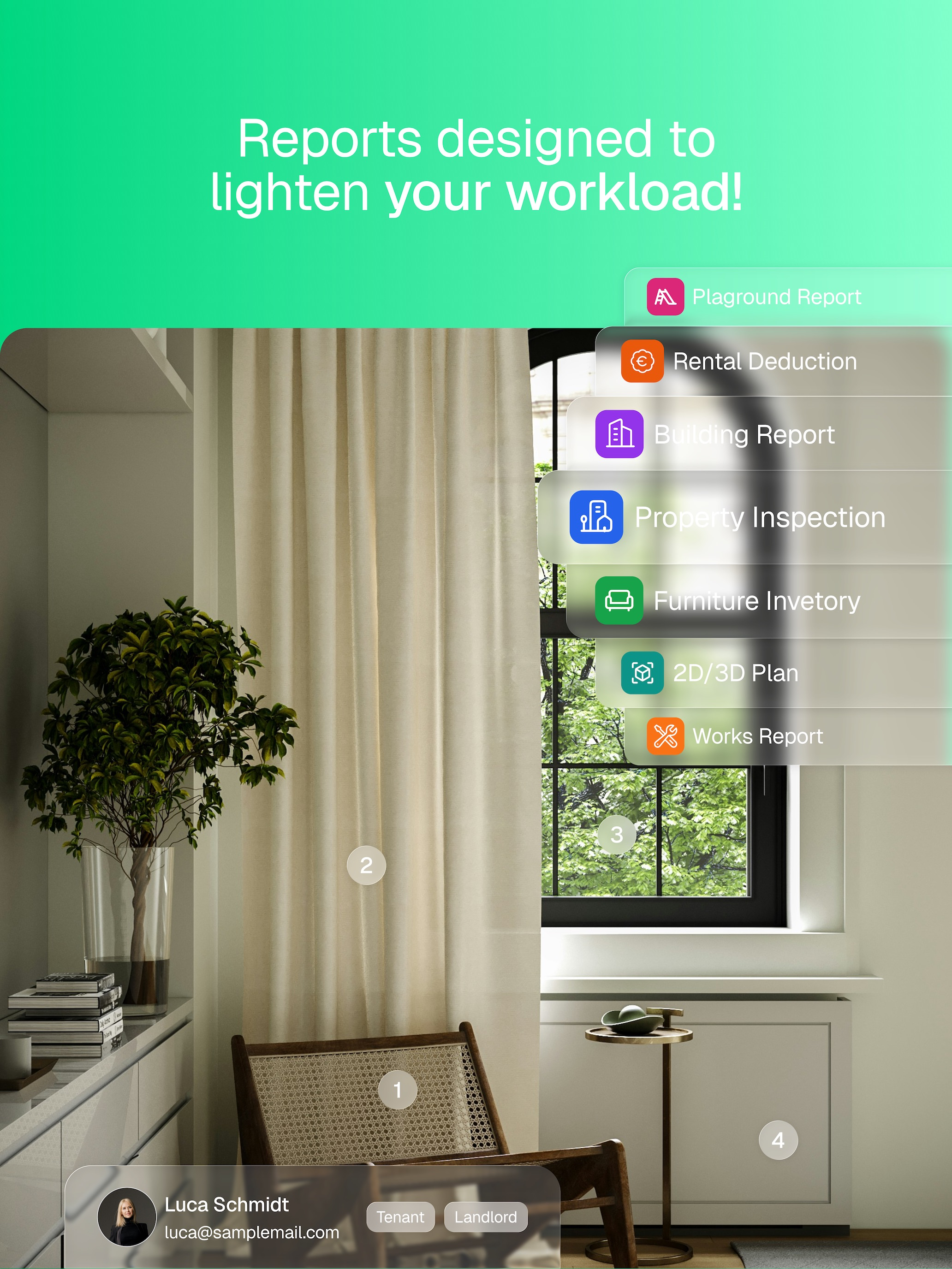 homePad App Rental inspection screenshot 10