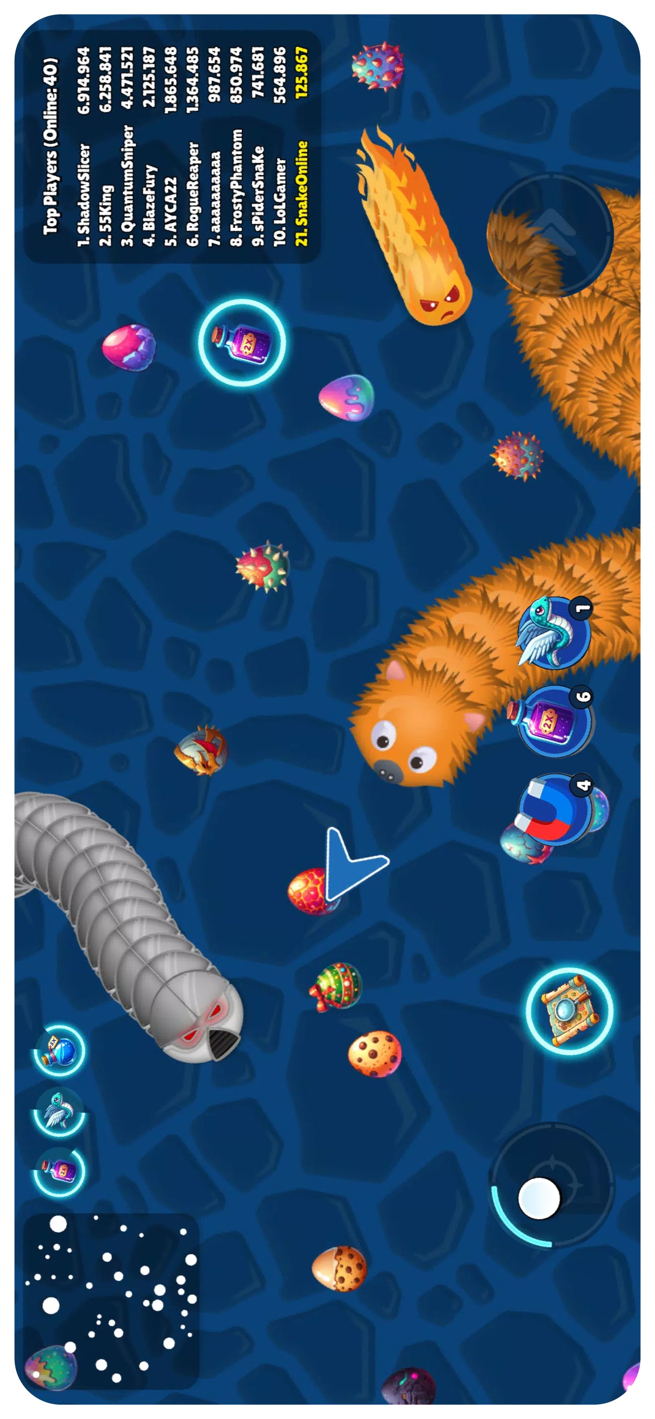 Online Snake – IO Worm Clash
