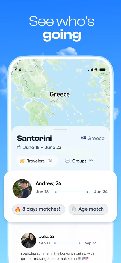 Captura de tela 6 de 6 de tripbff - travel friends