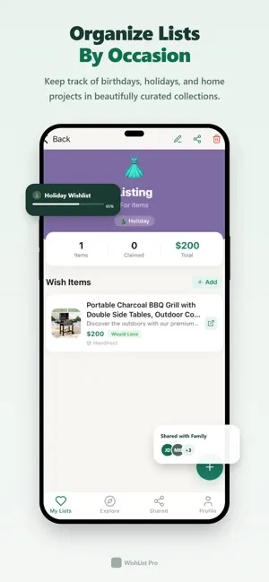 Wish Smart - Gift Planner screenshot 4