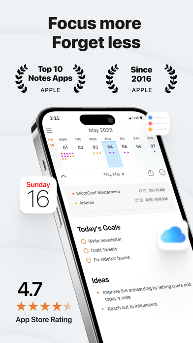 NotePlan - Planning with Notesのおすすめ画像1