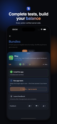 Testogethr screenshot