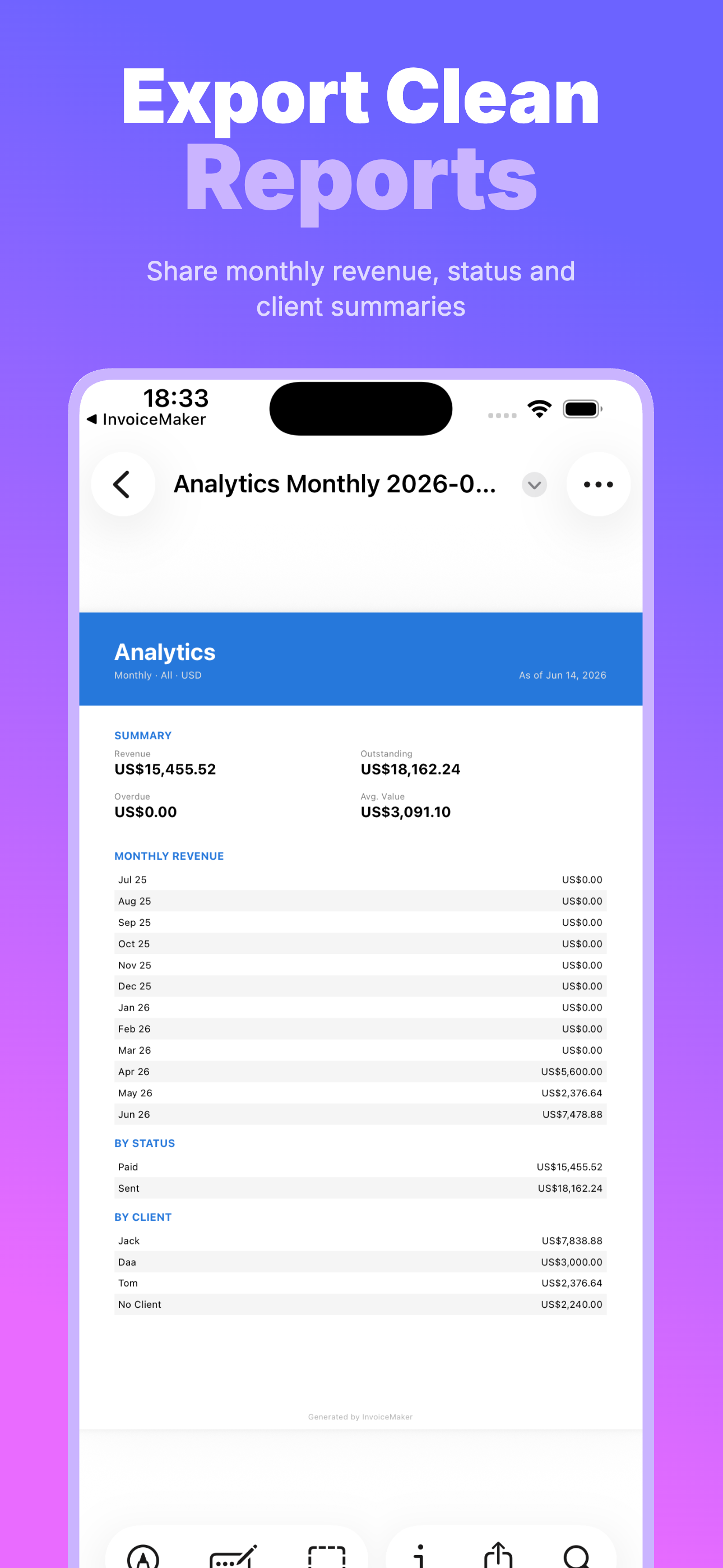 Invoice Maker: Estimate PDF screenshot 6