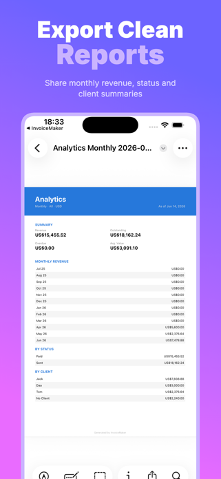 Invoice Maker: Estimate PDF Screenshot 6 of 6