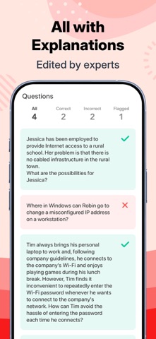 CompTIA Network+ Prep 2026 iPhone screenshot