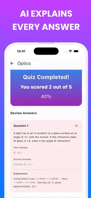 Physics AI: Science Answers screenshot 4