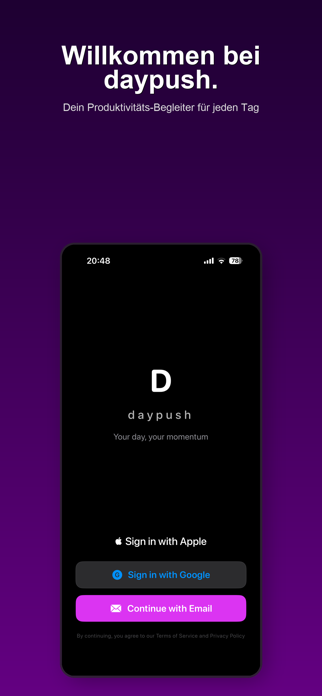 Daypush - Daily Planner Screenshot 4 of 5