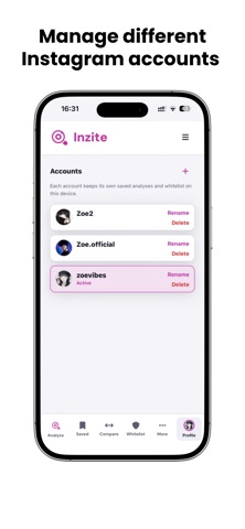 Inzite: Unfollower Tracker Screenshot 7 of 8