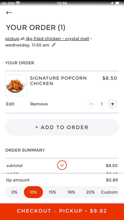 J&G Fried Chicken screenshot-3