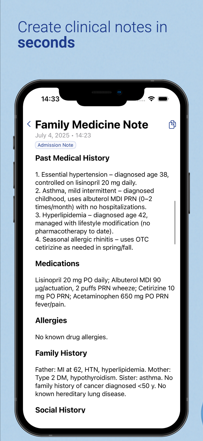 Docscribe - AI Medical Scribe