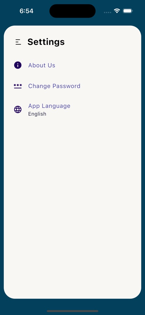 IbnSina Medcall - ibnsina-medcall-settings-screen