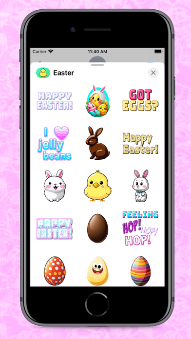Easter Fun Stickersのおすすめ画像1