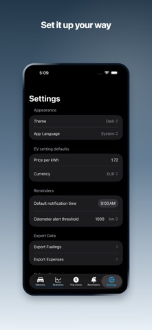 fuelcost.eu - fuel tracker Screenshot 5 of 5
