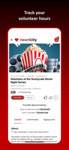 HeartCity App Screenshot 3 of 4