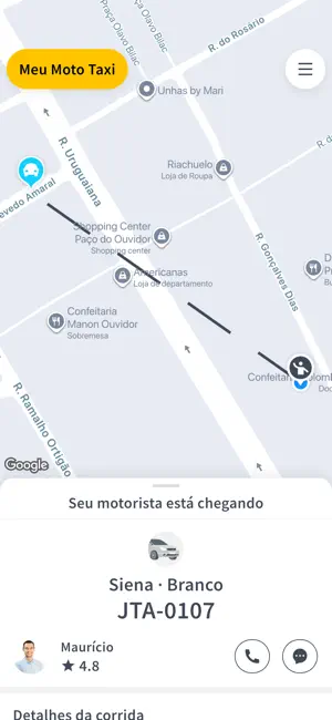 Meu Moto Táxi iPhone screenshot 5