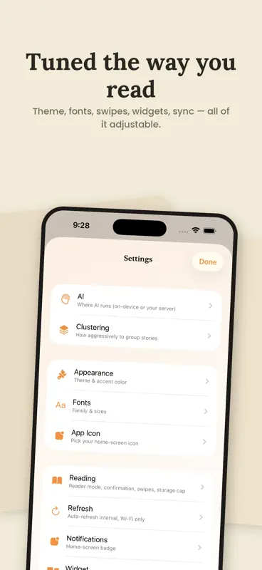 ClusteRSS screenshot 5 of 5