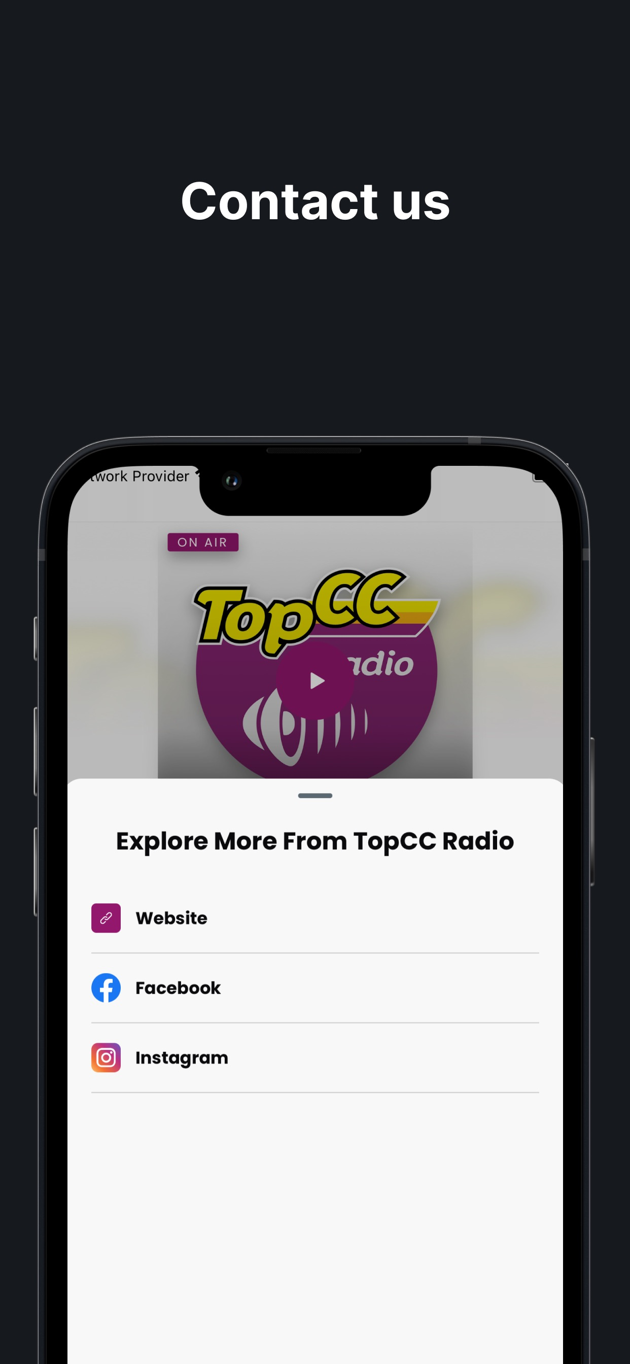 TopCC Radio screenshot 3