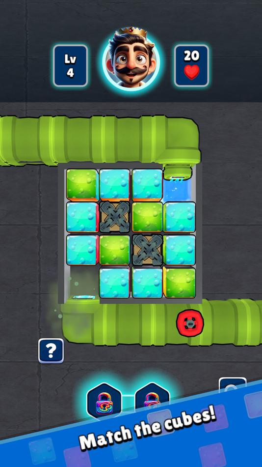 #7. Cubix Path: Puzzle Match (iOS) By: Handler Oyun Yazılım Anonim Şirketi