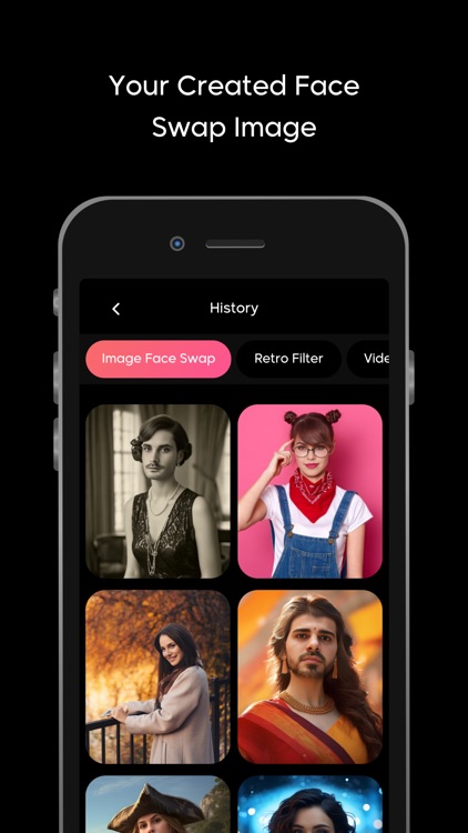 AI Portrait Retro Face Swap screenshot-6
