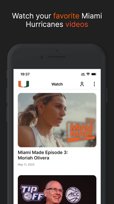Miami Hurricanes Screenshot