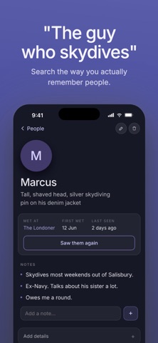 Nametag AI: Remember Names Screenshot 3 of 4