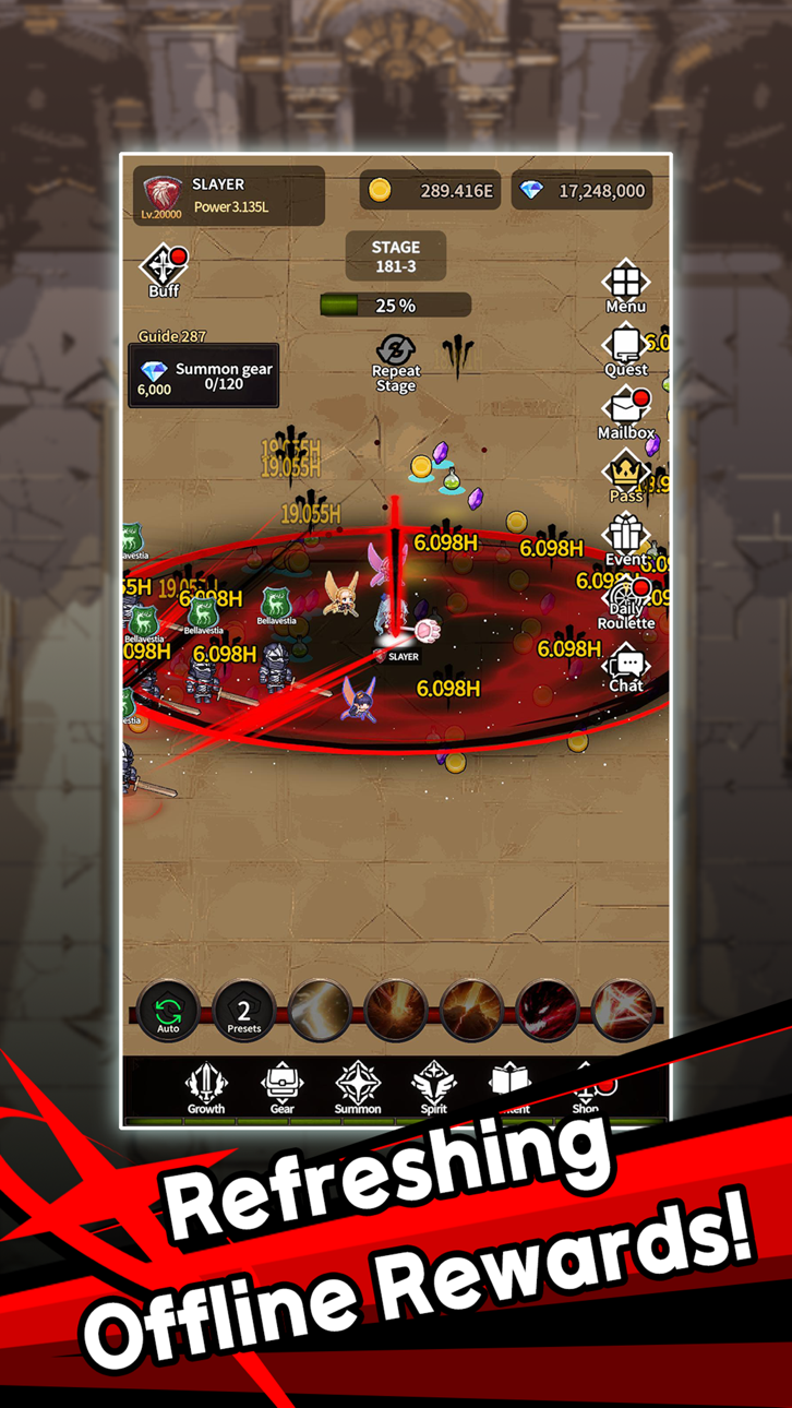 Legend Of Ghost Slayer 2 Hack screenshot 4 - iOS game interface