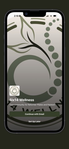 Six14 Wellness iPhone screenshot