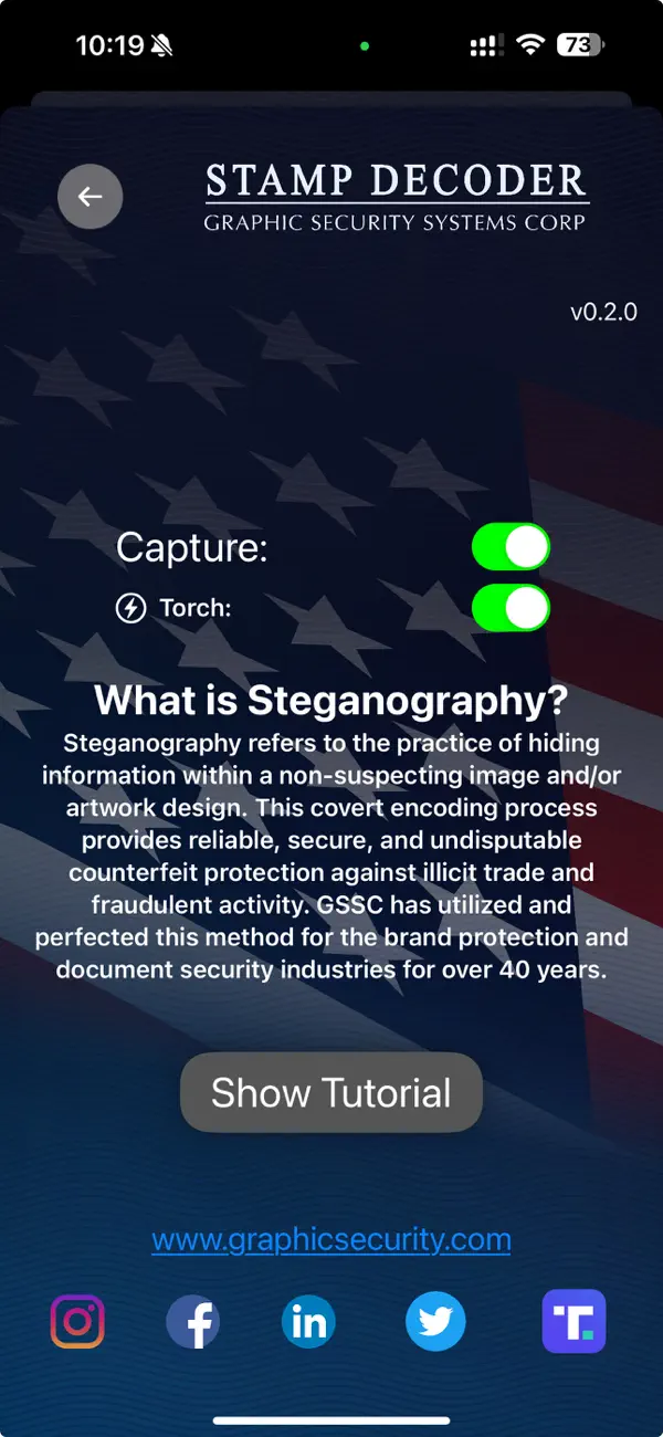 Screenshot #2 pour Digital Stamp Decoder