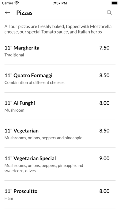 Whitehouse Pizza Screenshot