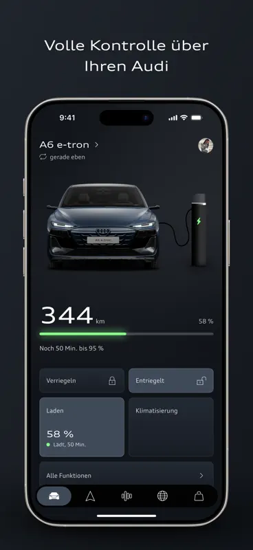myAudi screenshot 1 of 6