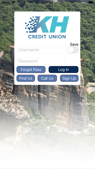 KH Credit Union Mobile Screenshot