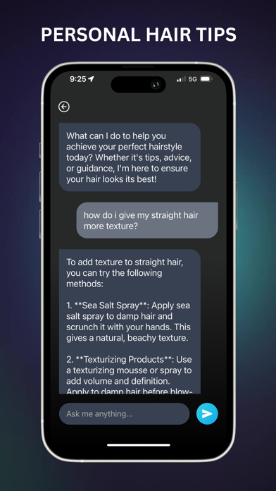 HairMax - AI Hair Stylist Screenshot