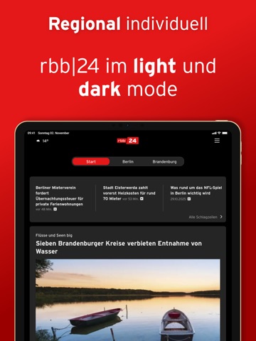 rbb24 – regionale Nachrichten iPad screenshot 5