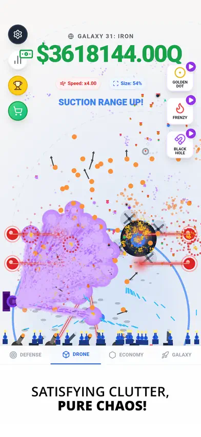 Idle Dot Shooter! screenshot 1