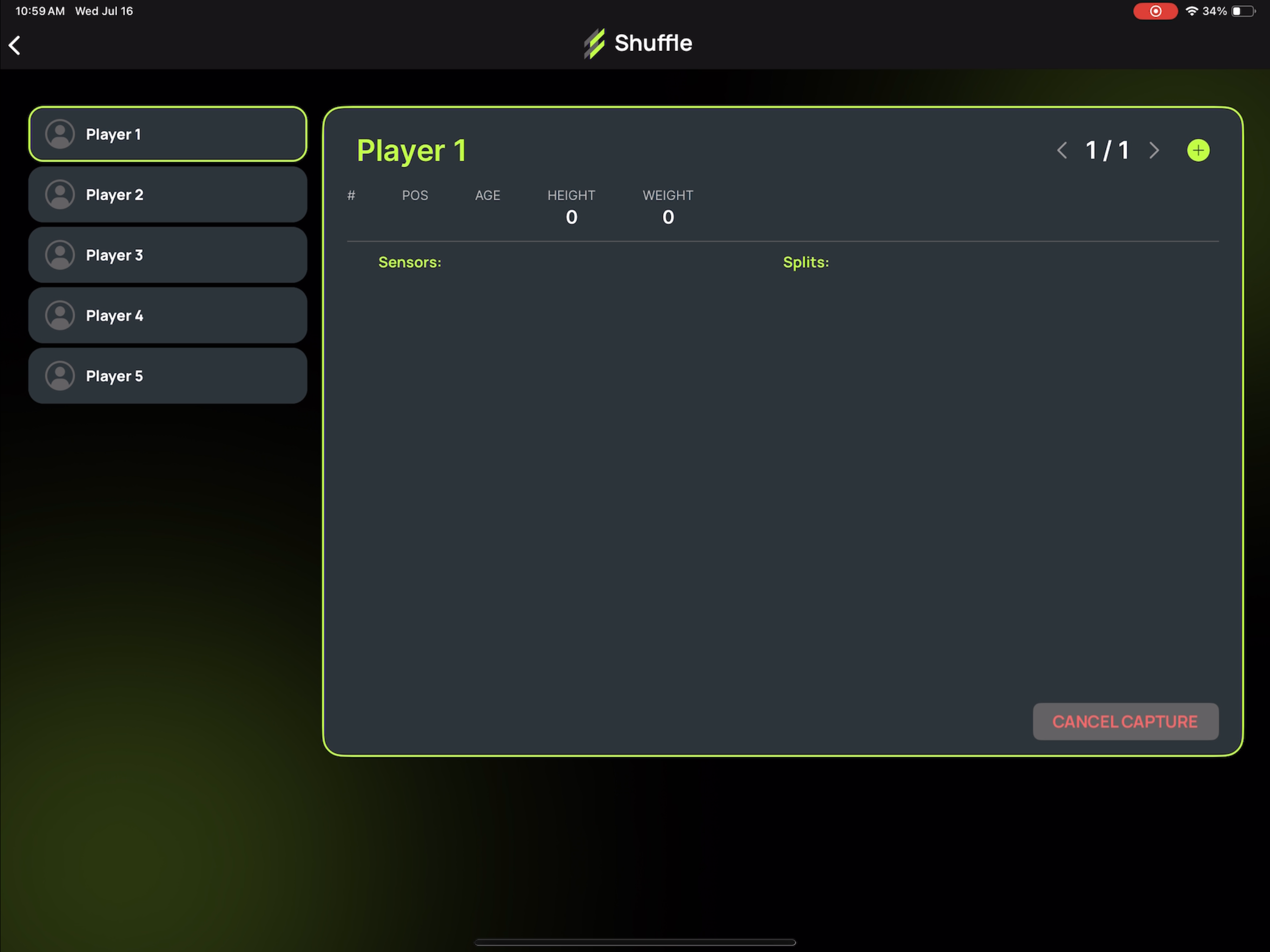 Sensifit screenshot 4