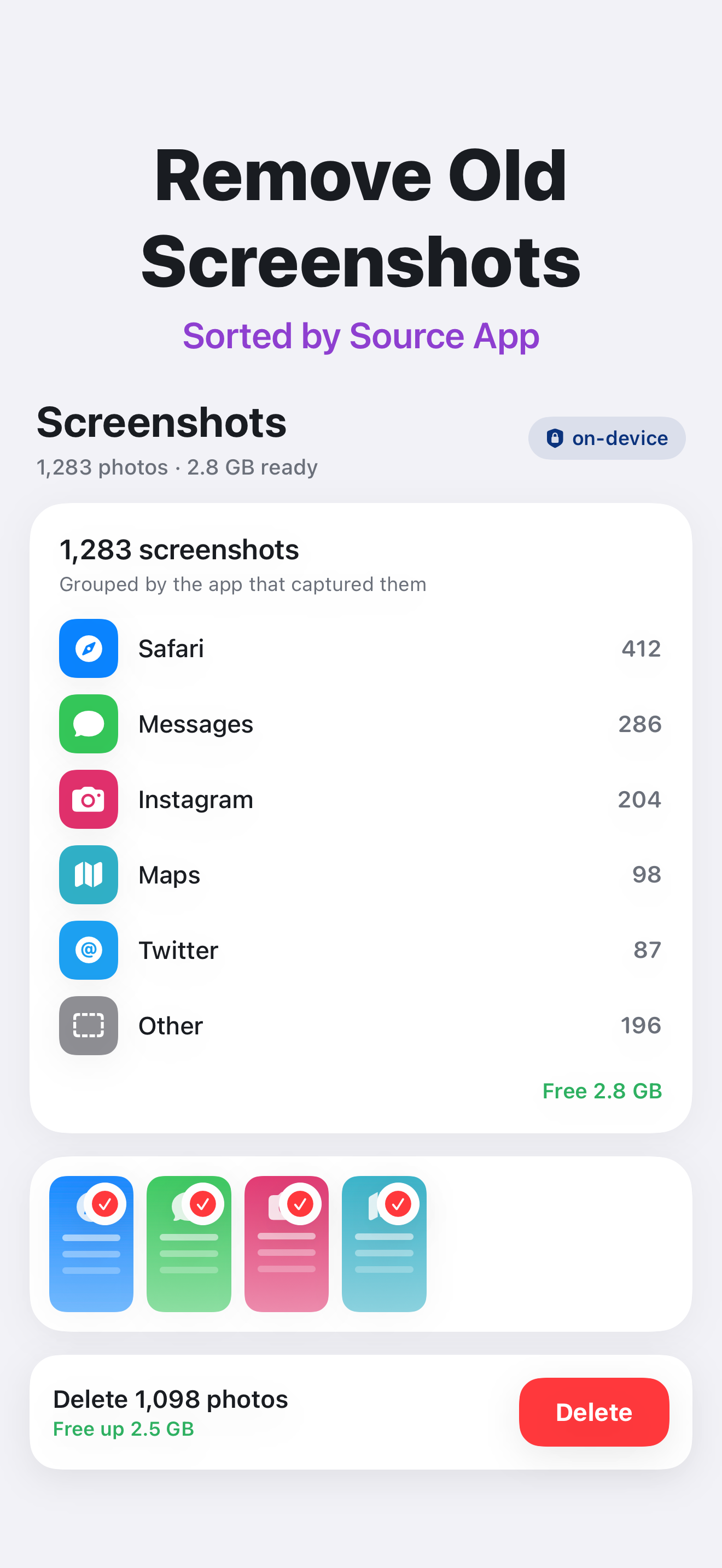 Photo Cleaner: Storage Saver