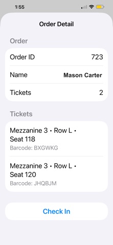 Ticketingbox Scanner screenshot