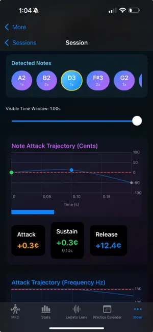 Legato Lens - Tuner & Pitch screenshot 3