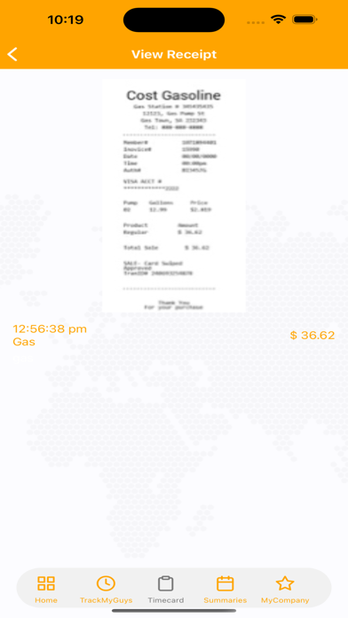 TrackMyGuys Screenshot